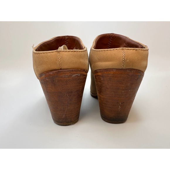 Rachel Comey Mars Camel Nubuck Bootie Mules Slip On Booties Size 6.5 36.5 - Picture 11 of 16